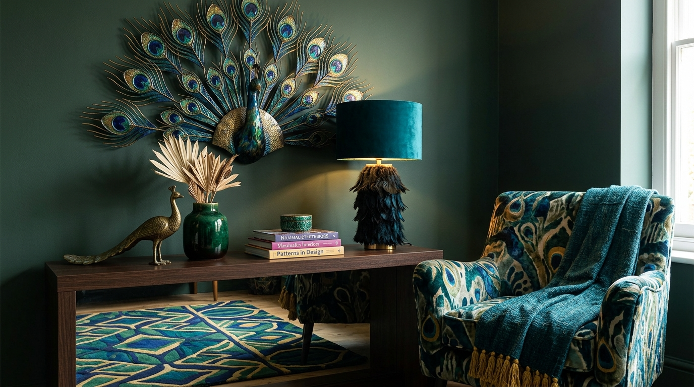 Add a mirror to reflect light and amplify elegance